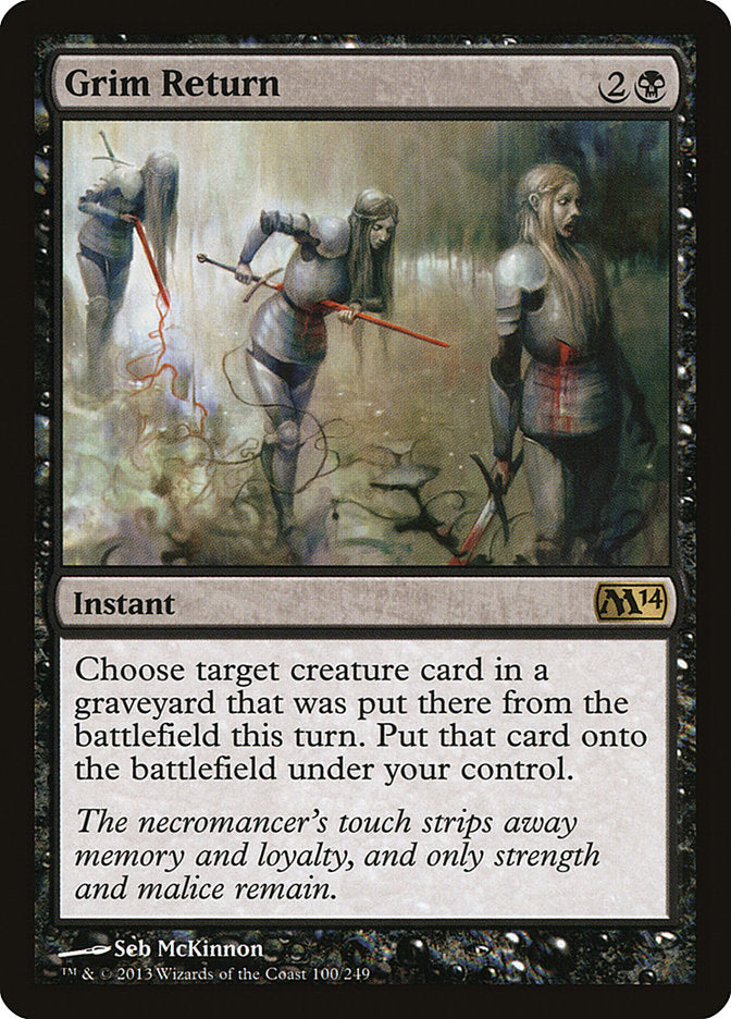 Grim Return [Magic 2014] | Card Citadel