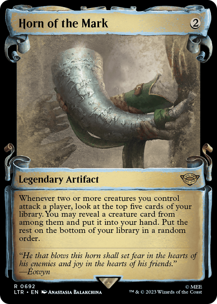 Horn of the Mark [The Lord of the Rings: Tales of Middle-Earth Showcase Scrolls] | Card Citadel