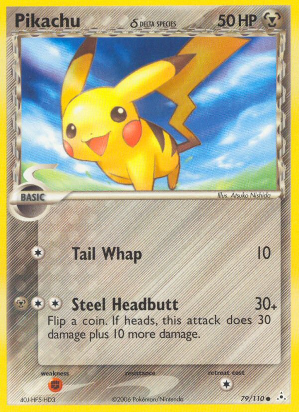 Pikachu (79/110) (Delta Species) [EX: Holon Phantoms] | Card Citadel