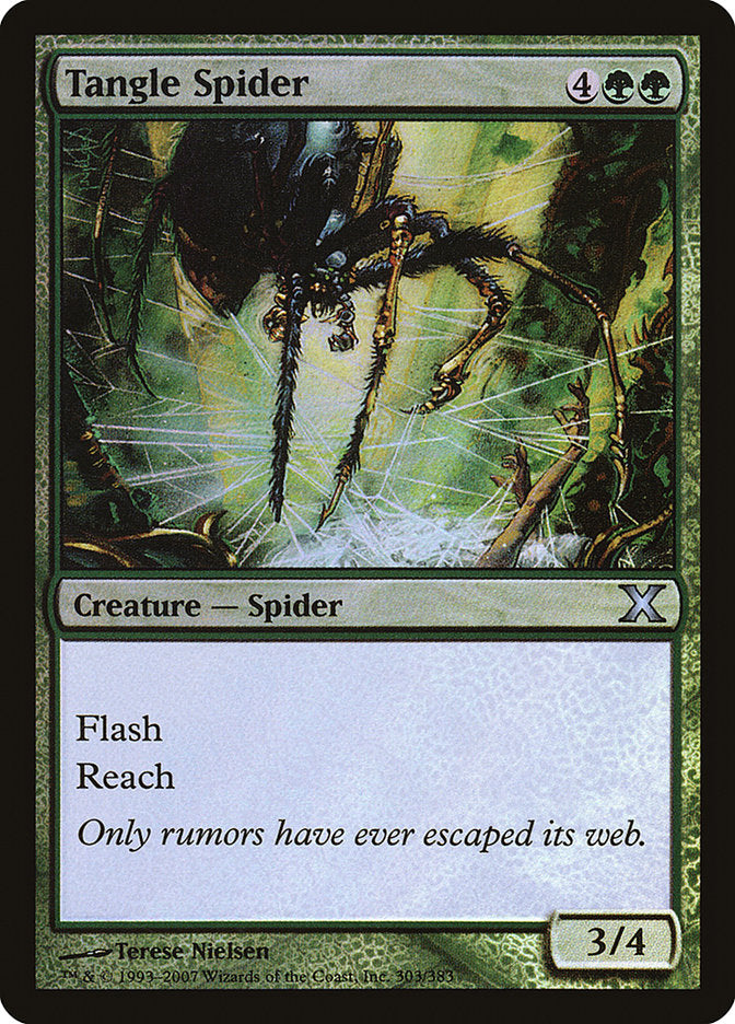 Tangle Spider (Premium Foil) [Tenth Edition] | Card Citadel