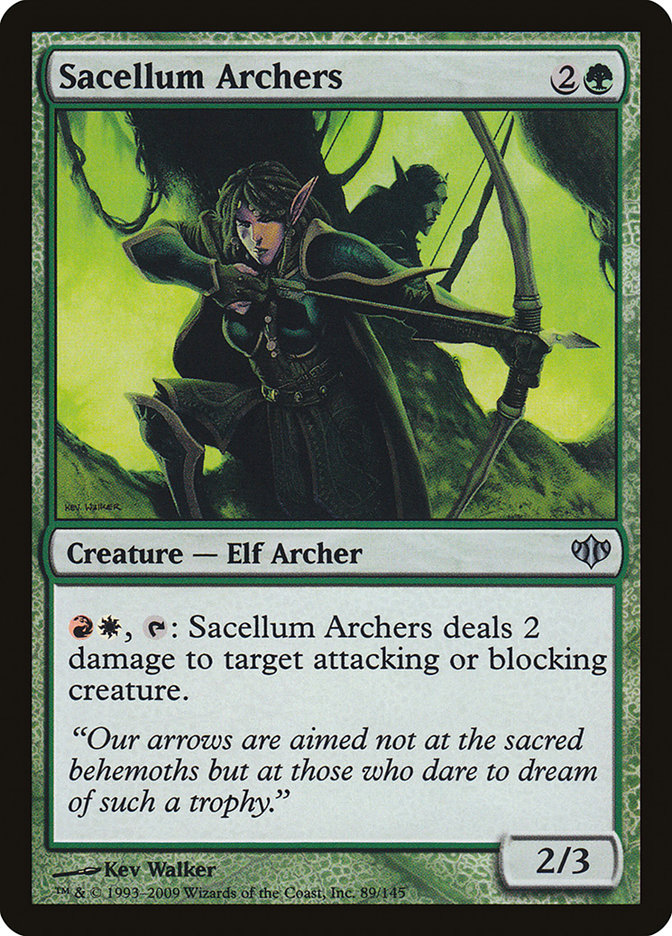 Sacellum Archers [Conflux] | Card Citadel