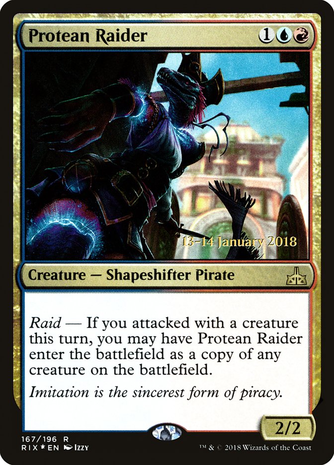 Protean Raider [Rivals of Ixalan Promos] | Card Citadel