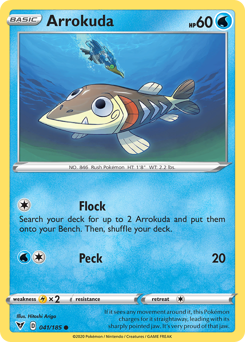 Arrokuda (041/185) [Sword & Shield: Vivid Voltage] | Card Citadel