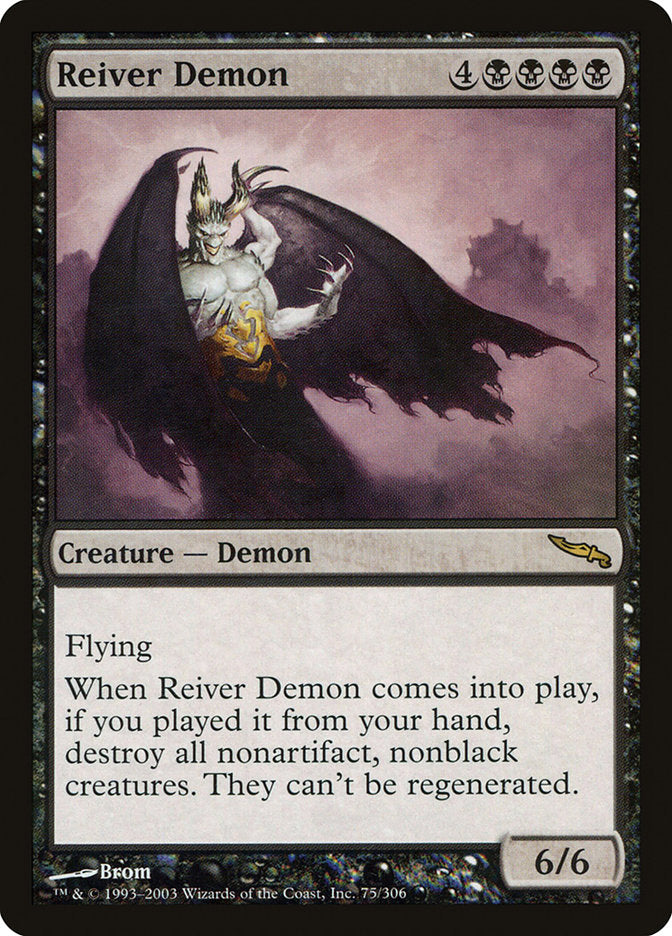 Reiver Demon [Mirrodin] | Card Citadel