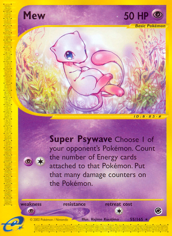 Mew (55/165) [Expedition: Base Set] | Card Citadel