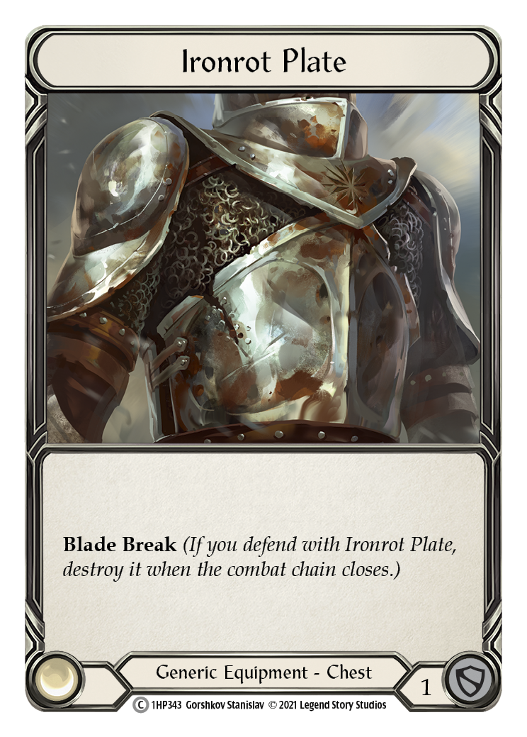 Ironrot Plate [1HP343] | Card Citadel