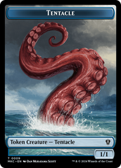 Tentacle // Koma's Coil Double-Sided Token [Murders at Karlov Manor Commander Tokens] | Card Citadel