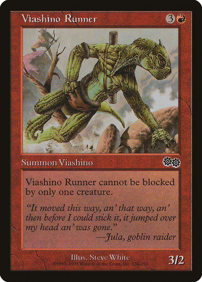 Viashino Runner [Urza's Saga] | Card Citadel