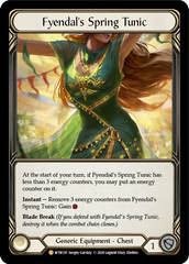 Fyendal's Spring Tunic [U-WTR150] (Welcome to Rathe Unlimited)  Unlimited Rainbow Foil | Card Citadel