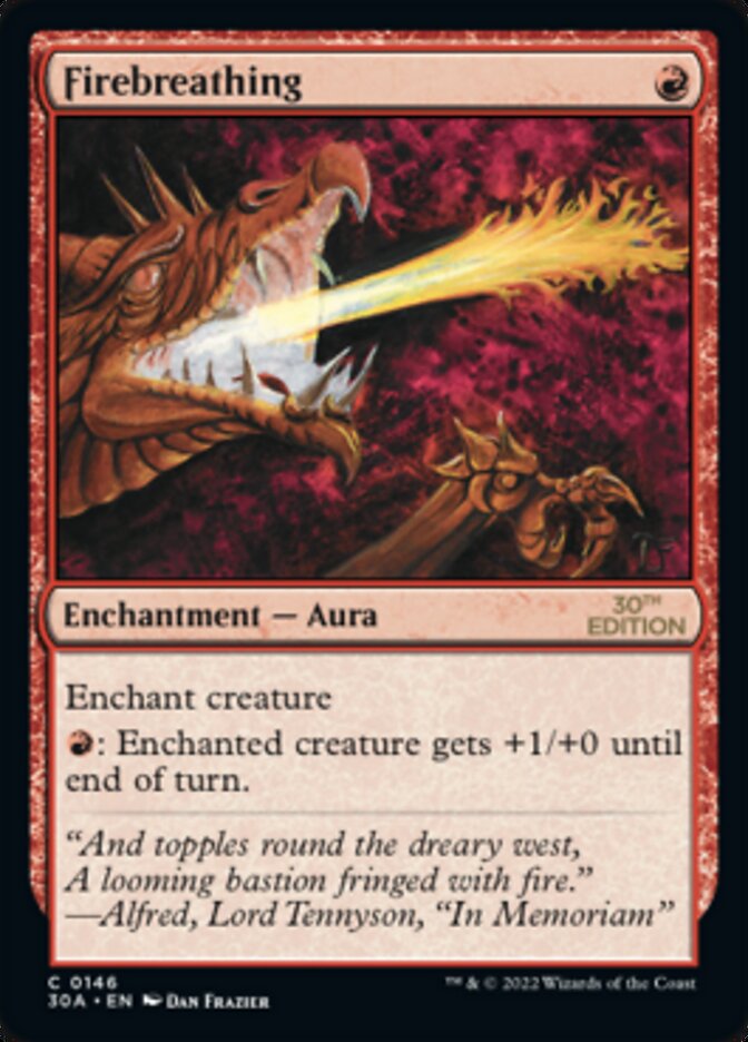 Firebreathing [30th Anniversary Edition] | Card Citadel
