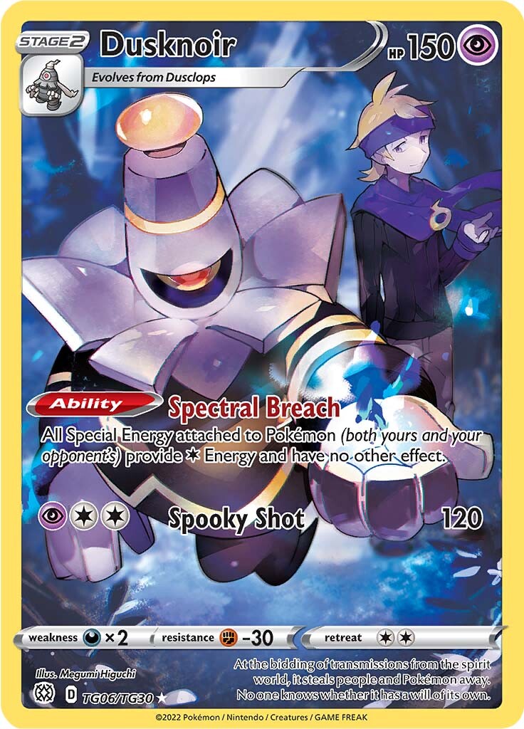 Dusknoir (TG06/TG30) [Sword & Shield: Brilliant Stars] | Card Citadel