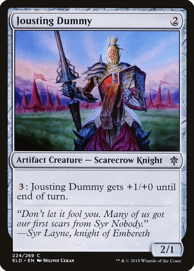 Jousting Dummy [Throne of Eldraine] | Card Citadel