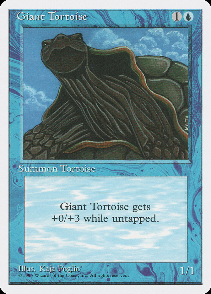 Giant Tortoise [Fourth Edition] | Card Citadel