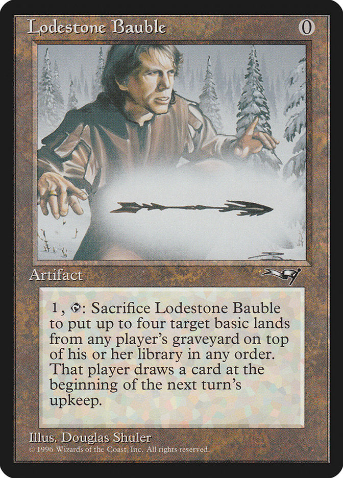 Lodestone Bauble [Alliances] | Card Citadel