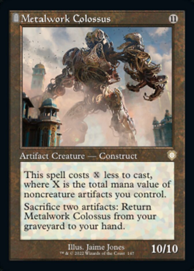 Metalwork Colossus (Retro) [The Brothers' War Commander] | Card Citadel