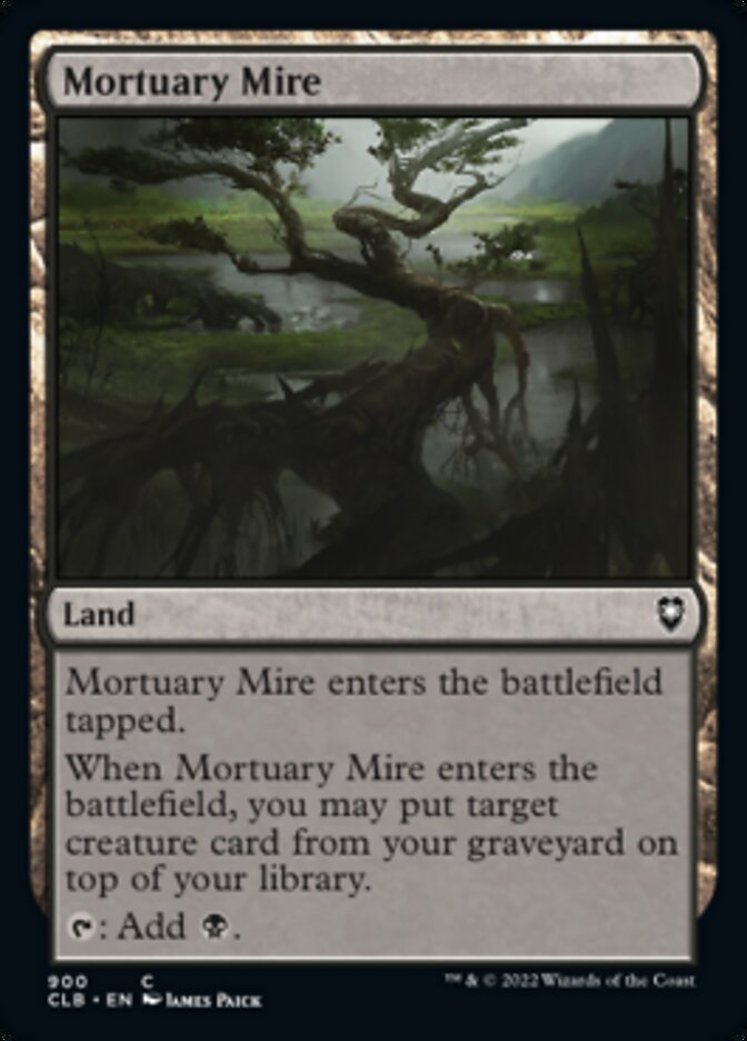 Mortuary Mire [Commander Legends: Battle for Baldur's Gate] | Card Citadel