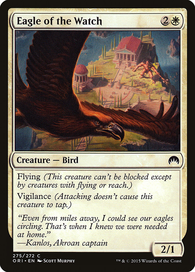 Eagle of the Watch [Magic Origins] | Card Citadel