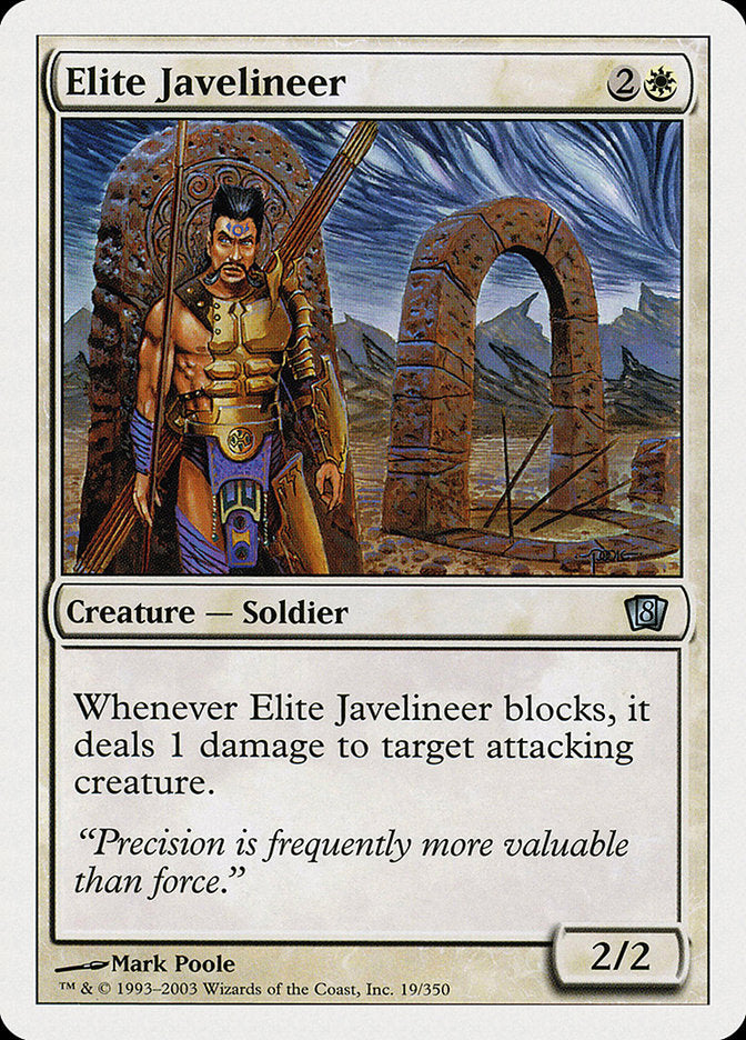 Elite Javelineer [Eighth Edition] | Card Citadel