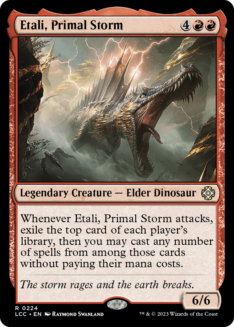 Etali, Primal Storm [The Lost Caverns of Ixalan Commander] | Card Citadel