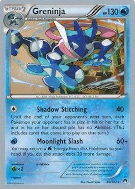 Greninja (40/122) (Ninja Blitz - Cody Walinski) [World Championships 2016] | Card Citadel