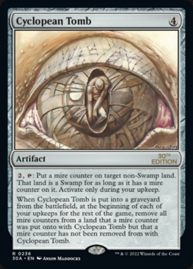 Cyclopean Tomb [30th Anniversary Edition] | Card Citadel
