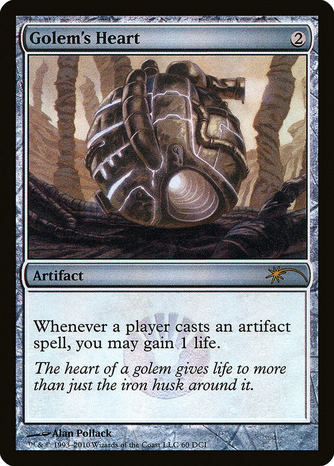 Golem's Heart [Wizards Play Network 2010] | Card Citadel