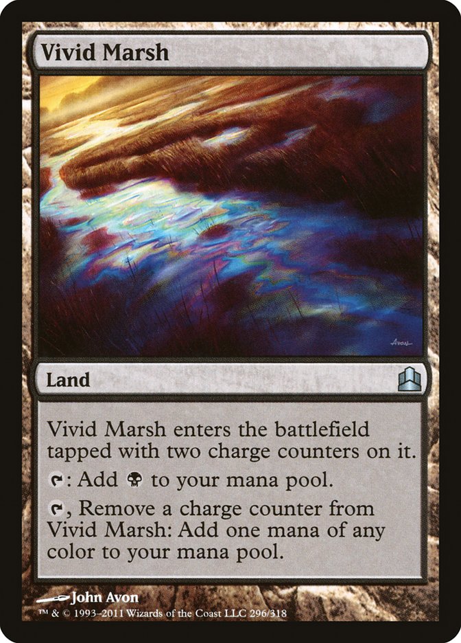 Vivid Marsh [Commander 2011] | Card Citadel