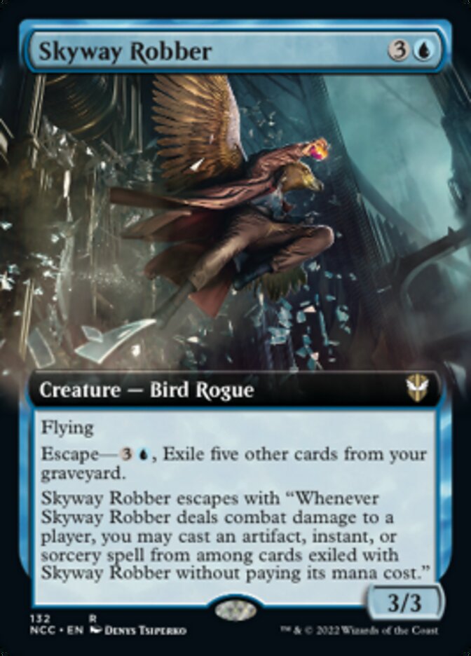 Skyway Robber (Extended Art) [Streets of New Capenna Commander] | Card Citadel
