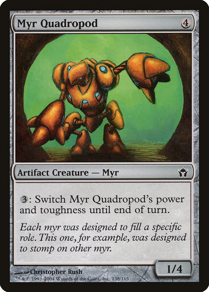 Myr Quadropod [Fifth Dawn] | Card Citadel