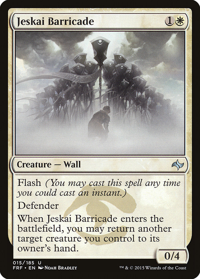 Jeskai Barricade [Fate Reforged] | Card Citadel