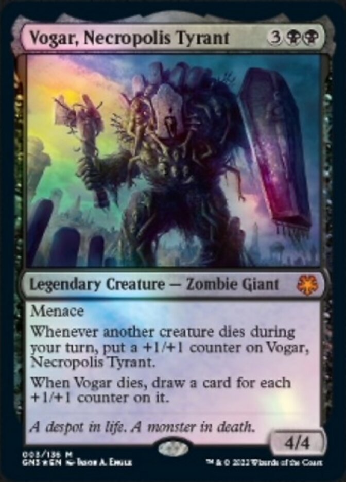 Vogar, Necropolis Tyrant [Game Night: Free-for-All] | Card Citadel