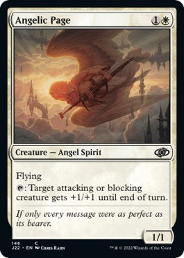 Angelic Page [Jumpstart 2022] | Card Citadel