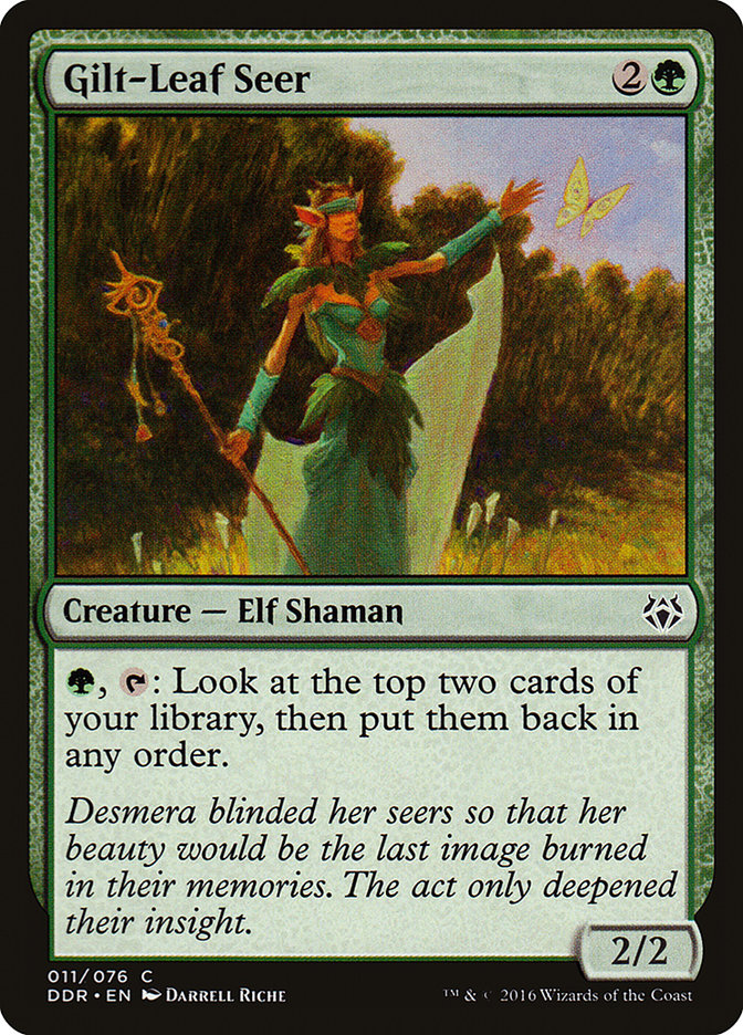 Gilt-Leaf Seer [Duel Decks: Nissa vs. Ob Nixilis] | Card Citadel