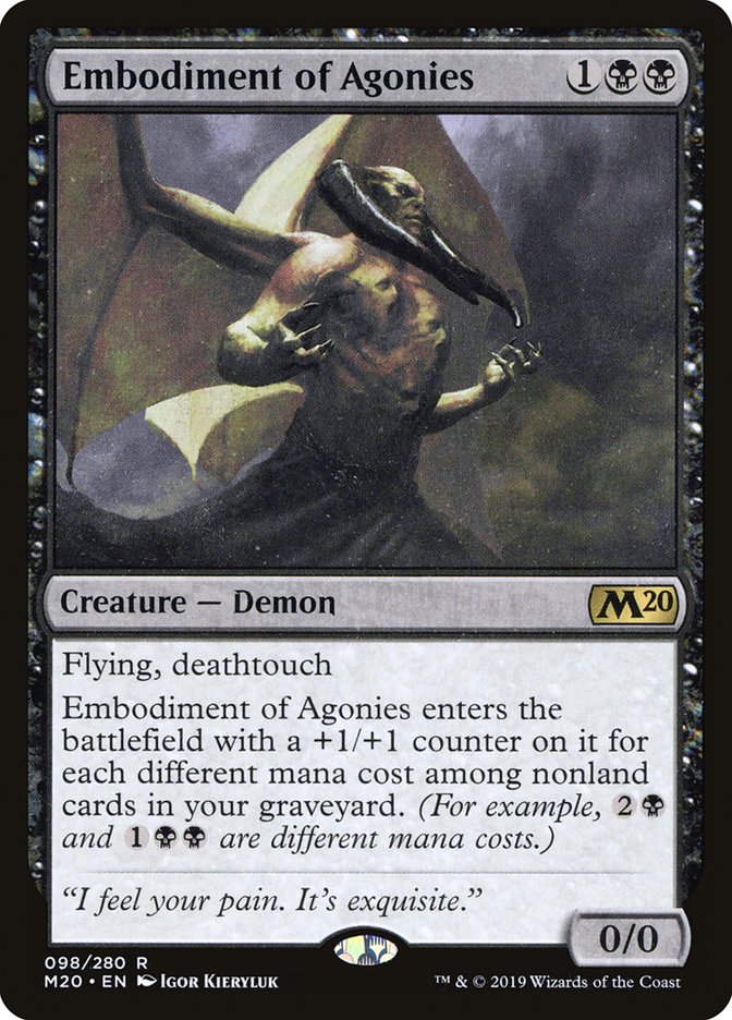 Embodiment of Agonies [Core Set 2020] | Card Citadel