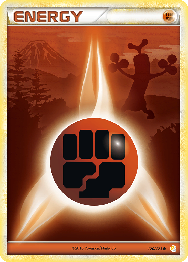 Fighting Energy (120/123) [HeartGold & SoulSilver: Base Set] | Card Citadel