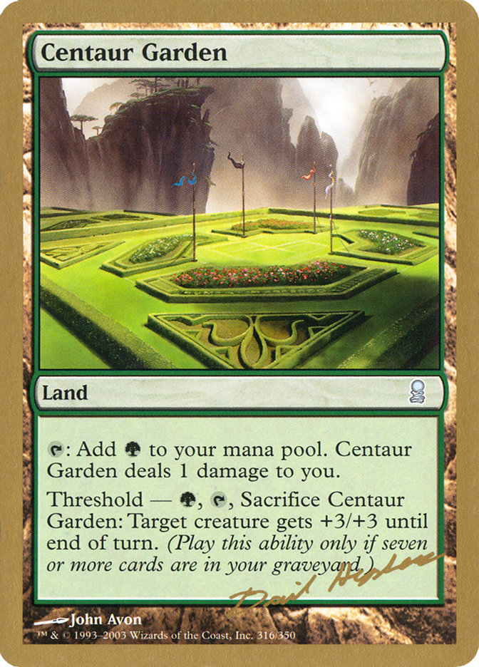 Centaur Garden (Dave Humpherys) [World Championship Decks 2003] | Card Citadel