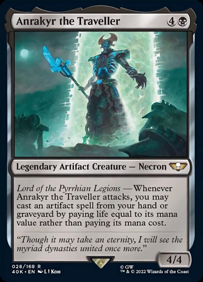 Anrakyr the Traveller (Surge Foil) [Universes Beyond: Warhammer 40,000] | Card Citadel