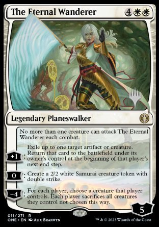 The Eternal Wanderer (Promo Pack) [Phyrexia: All Will Be One Promos] | Card Citadel