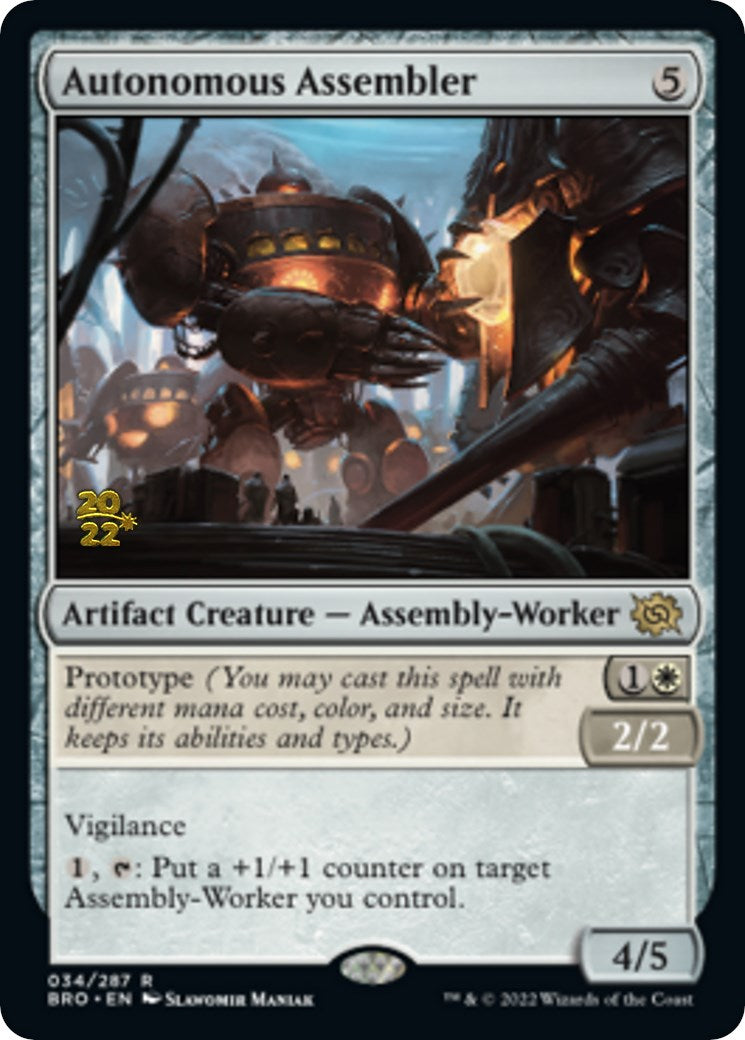 Autonomous Assembler [The Brothers' War: Prerelease Promos] | Card Citadel