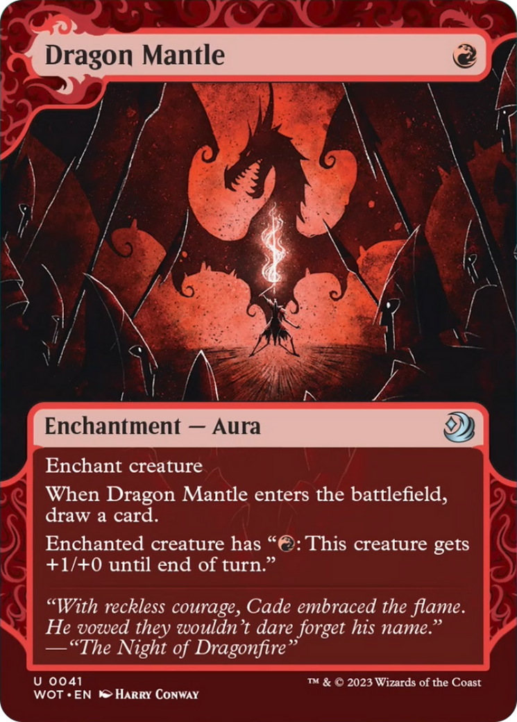 Dragon Mantle [Wilds of Eldraine: Enchanting Tales] | Card Citadel