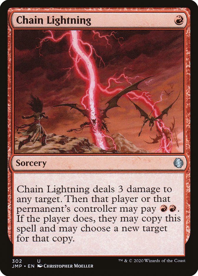 Chain Lightning [Jumpstart] | Card Citadel