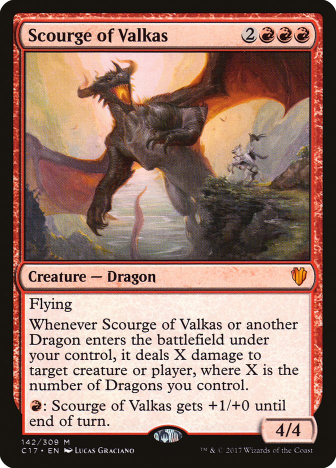 Scourge of Valkas [Commander 2017] | Card Citadel