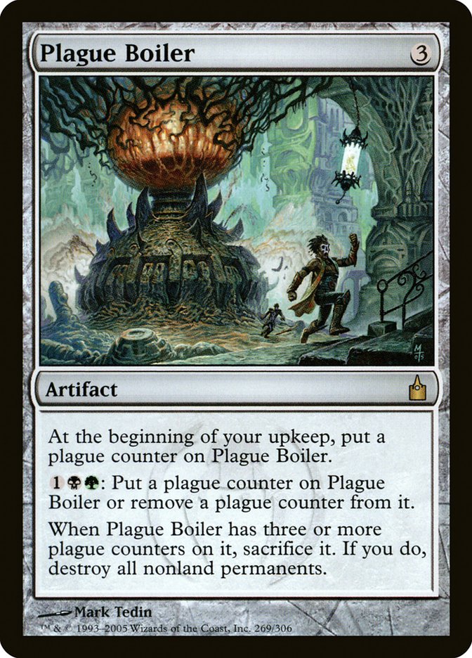 Plague Boiler [Ravnica: City of Guilds] | Card Citadel