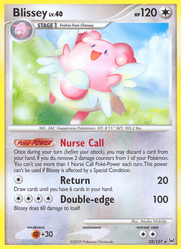 Blissey (22/127) [Platinum: Base Set] | Card Citadel