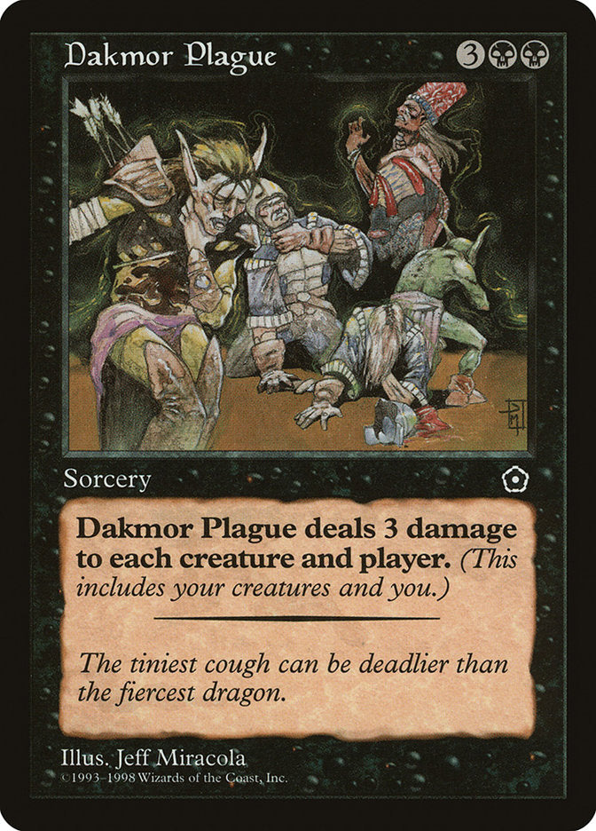 Dakmor Plague [Portal Second Age] | Card Citadel