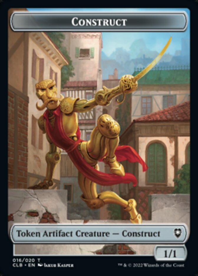 Construct Token [Commander Legends: Battle for Baldur's Gate Tokens] | Card Citadel