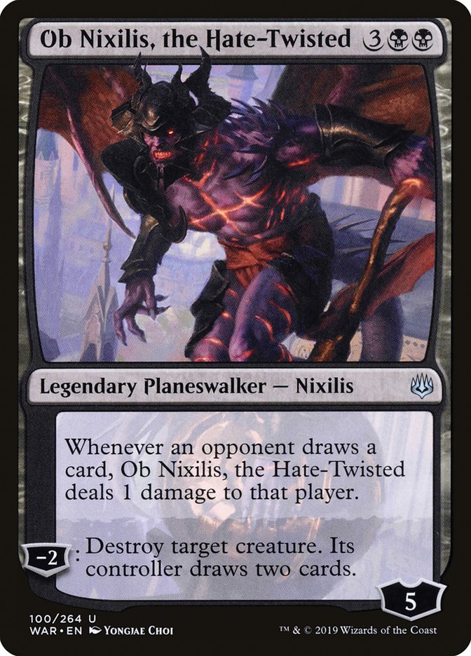 Ob Nixilis, the Hate-Twisted [War of the Spark] | Card Citadel
