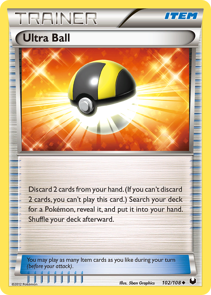 Ultra Ball (102/108) [Black & White: Dark Explorers] | Card Citadel