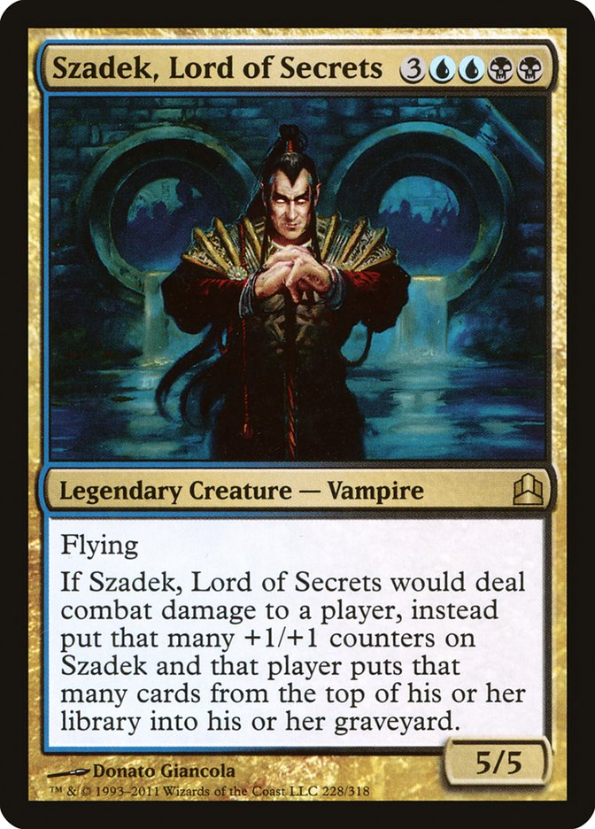 Szadek, Lord of Secrets [Commander 2011] | Card Citadel