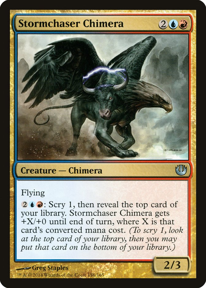 Stormchaser Chimera [Journey into Nyx] | Card Citadel